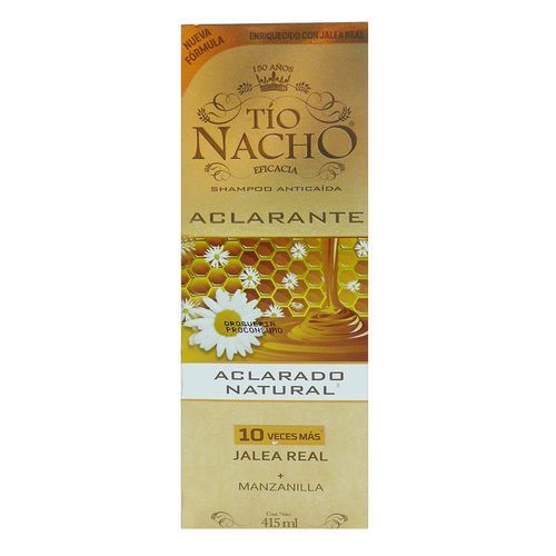 Shampoo Tio Nacho Aclarado Natural 415 Ml