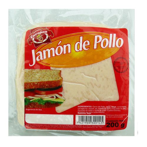 Jamón De Pollo Europea 200 Gr