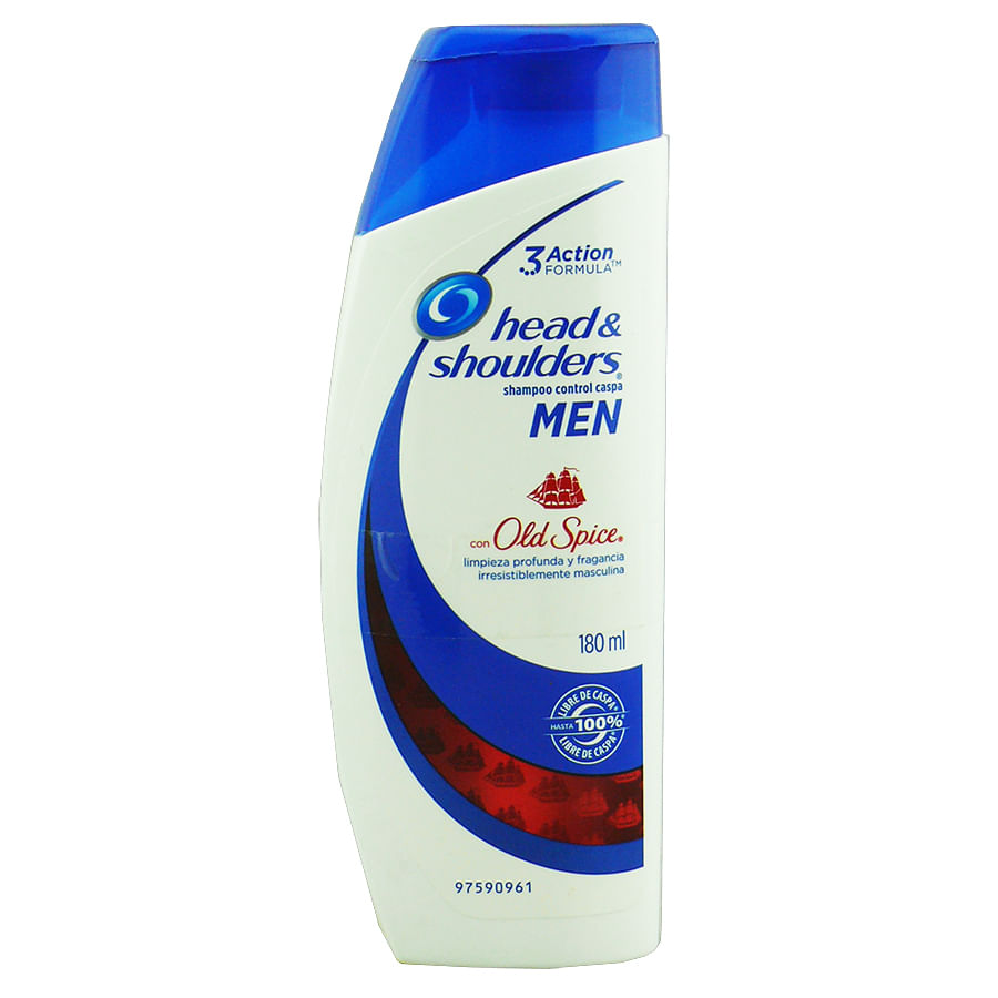 Shampoo head & shoulders hombre old spice 180 ml La Colonia