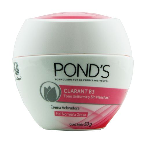 Crema Ponds Facial Clarant B3 Piel Normal A Grasa 50 Gr