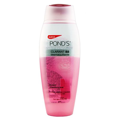 Loción Ponds Desmaquillante Clarant B3 200 Ml