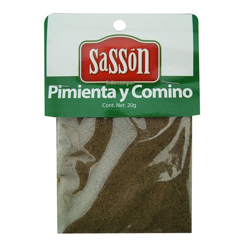 Pimienta Y Comino Sasson 20 Gr