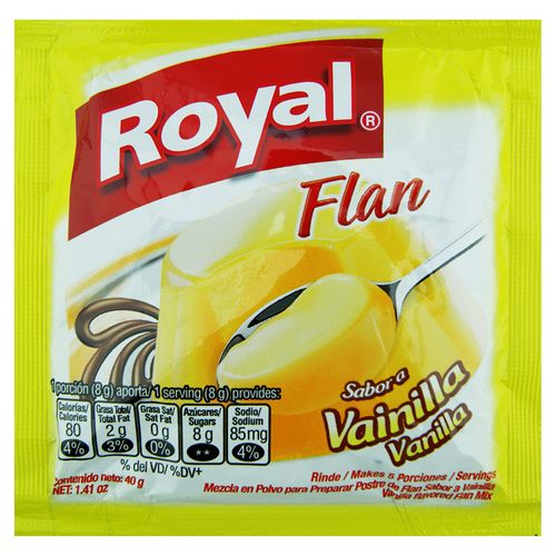 Flan De Vainilla Royal 40 Gr