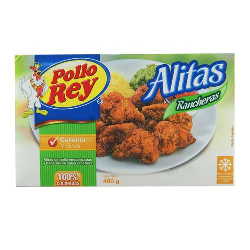 Alitas De Pollo Rey Ranchera 460 Gr