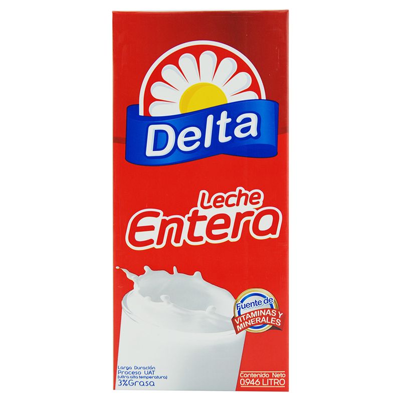 Comprar Leche Uht Delta Semi Descremada- 946 ml