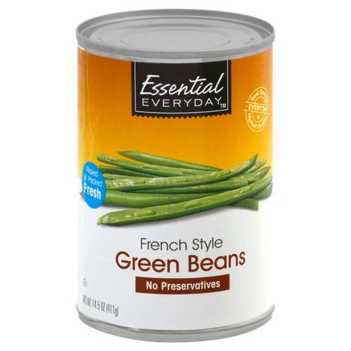 Frijoles Essential Everyday Verdes Enlatados 14.5 Oz