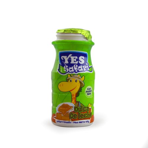 Yogurt Yes Safari Dulce De Leche 105 Gr