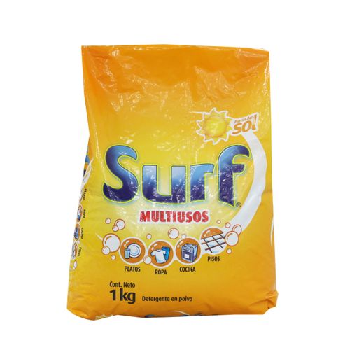 Detergente Polvo Surf Multiusos Fuerza Del Sol 900 Gr