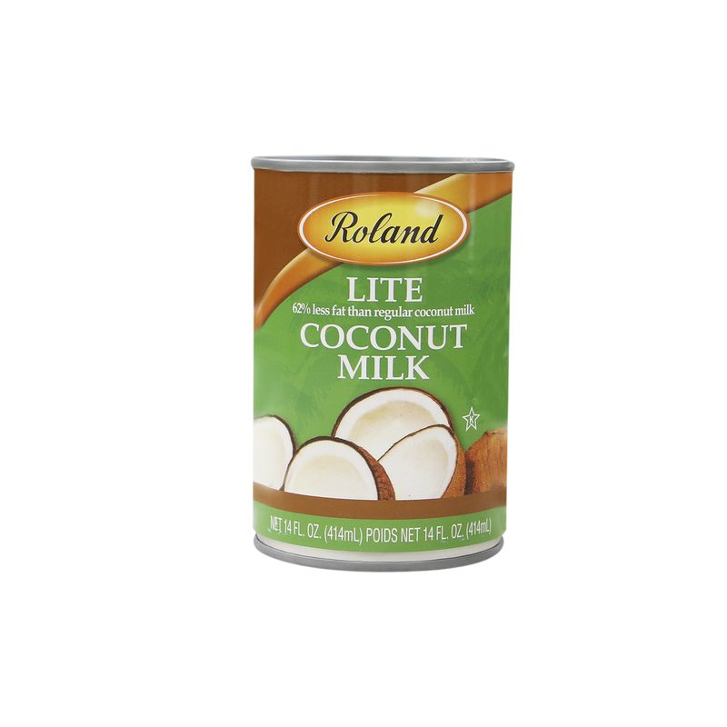 Leche de coco roland baja en grasa 14 oz