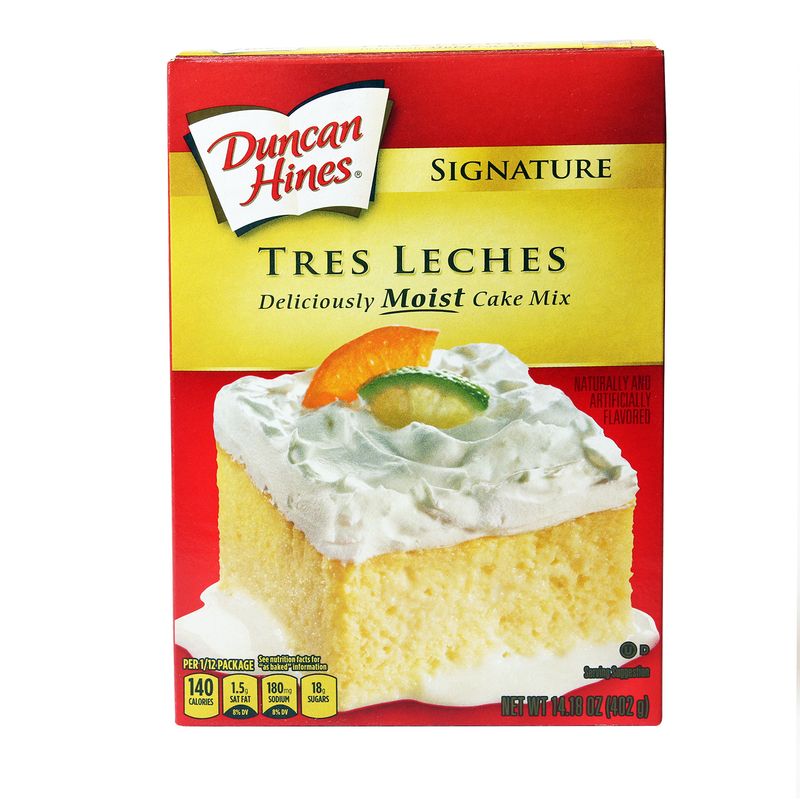 Total 56+ imagen pastel de tres leches de caja duncan hines Viaterra.mx