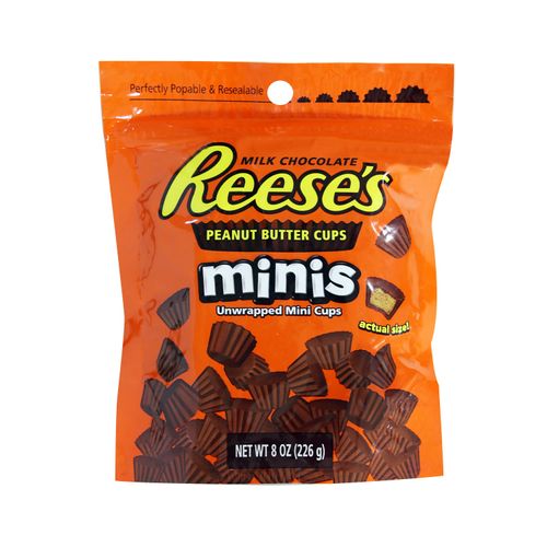 Chocolate Reeses Minis 8 Oz