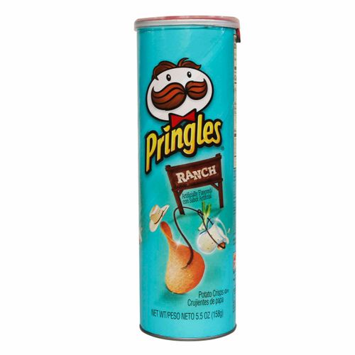 Papas Fritas Pringles Con Ranch 5.5 Oz