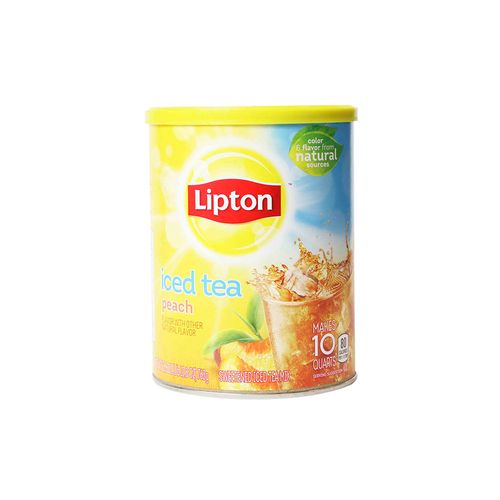 Bebida En Polvo Lipton Sabor Melocotón 26.8 Oz