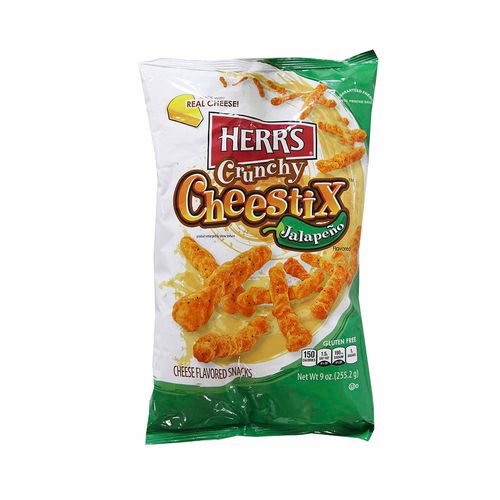 Churro Herrs Crunchy Cheestix Jalapeño 9 Oz