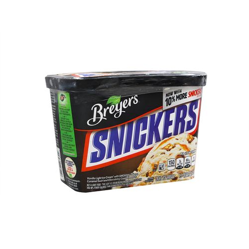 Helado Breyers Con Trozos De Snickers 1.4 Lb