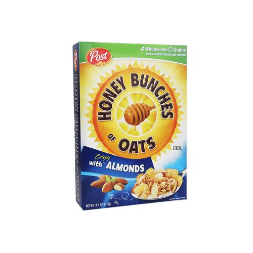 Cereal Post Honey Bunches Of Oats Con Almendras 14.5 Oz