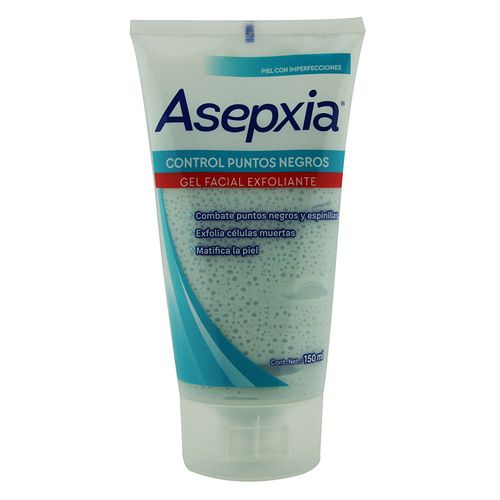 Gel Exfoliante Asepxia Para Puntos Negros 150 Ml