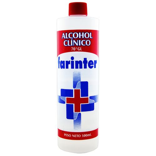 Alcohol Clínico Farinter 500 Ml