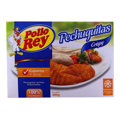 Pechuguitas Rey De Pollo Crispy 400 Gr