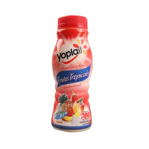 Yogurt Yoplait Semidescremado Sabor Frutas Tropicales 235 Gr