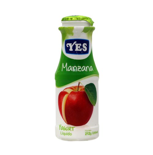 Yogurt Yes Sabor Manzana 212 Gr