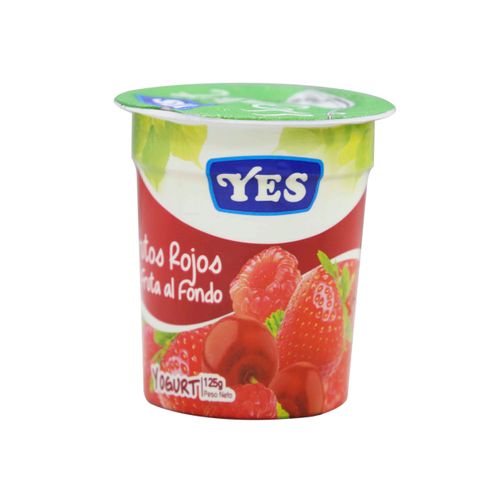 Yogurt Yes Con Frutos Rojos 125 Gr