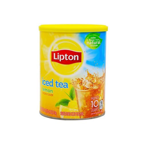 Te En Polvo Lipton Sabor Limón 10 Qt 714 Gr