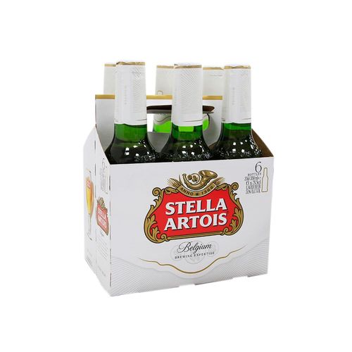 Cerveza Stella Artois Botella 6 Pack 330Ml