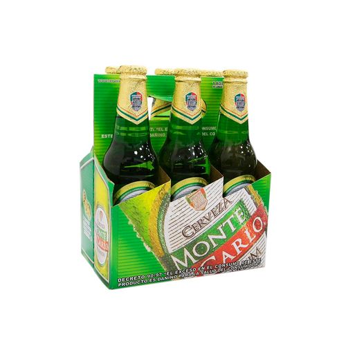 Cerveza Monte Carlo Botella 6 Pack 355Ml