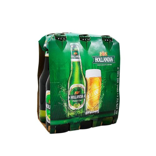 Cerveza Hollandia Botella 6 Pack 330 Ml