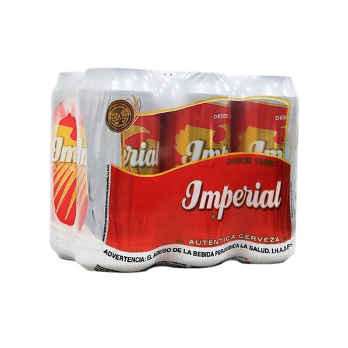 Cerveza Imperial Lata 6 Pack 16Oz