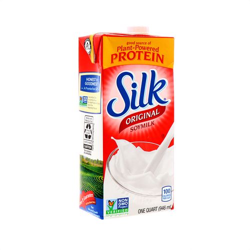 Bebida Uht Silk Original De Soya 946 Ml