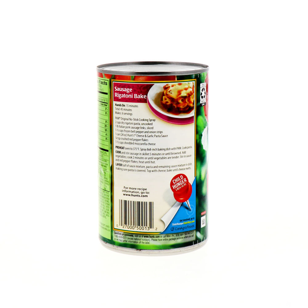 Salsa hunts de queso y ajo 24 oz