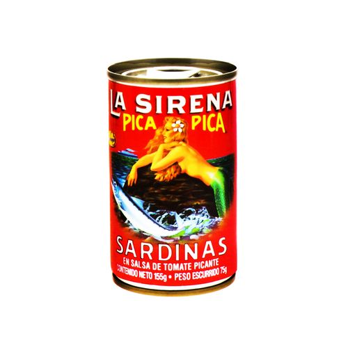 Sardina La Sirena Salsa Tomate Picante 155 Gr