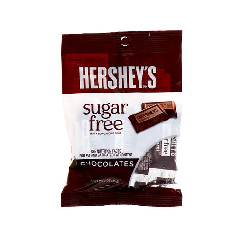 Chocolate Hersheys Sin Azúcar 3 Oz