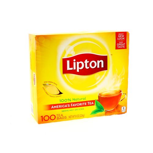 Infusión De Te Lipton 100 Un