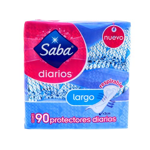 Protector Diario Saba Largo 90 Un