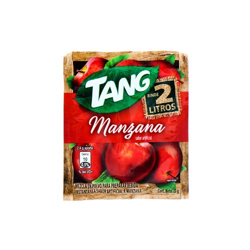 Bebida En Polvo Tang Manzana 20 Gr