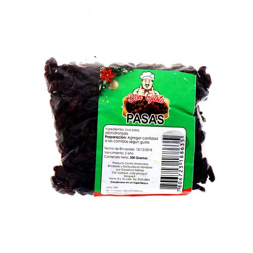 Pasas Don Gusto 300 Gr