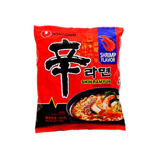 Sopa Nongshim Shin Ramyun Camaron 120Gr