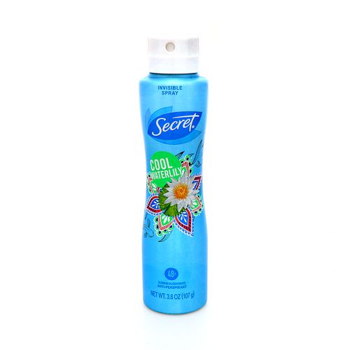 Desodorante Secret Spray Cool Water 3.8 Oz