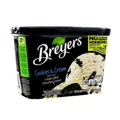 Helado Breyers Con Galletas Y Crema 48 Oz