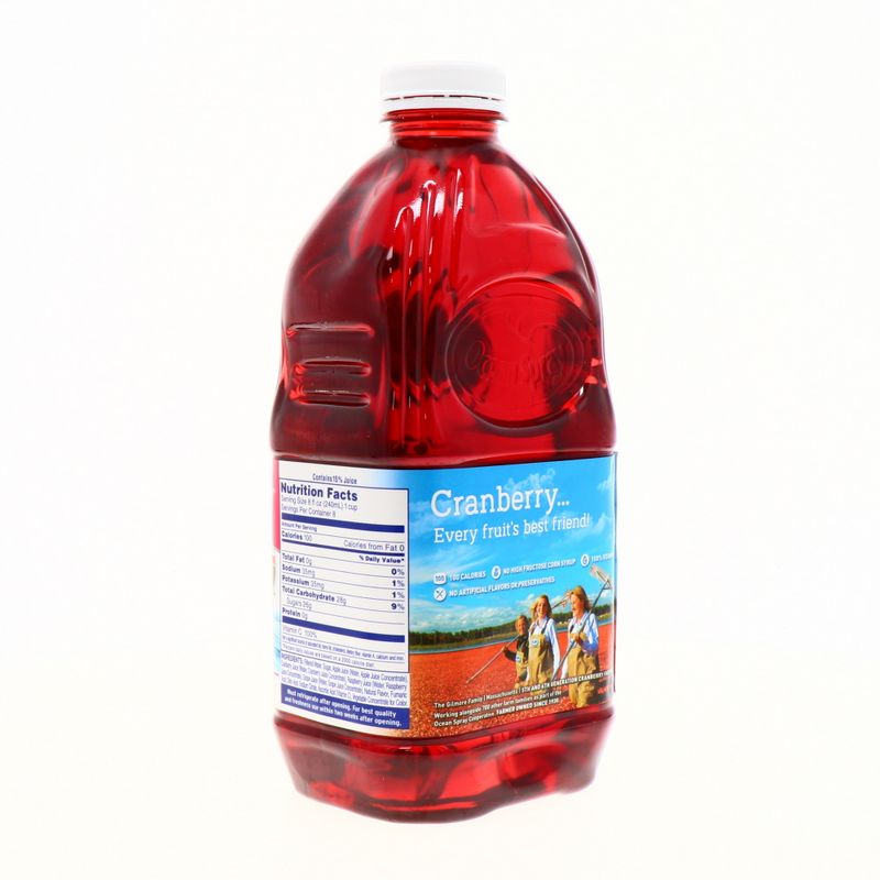 Jugo Ocean Spray de Arandano y Frambuesa 64 Oz