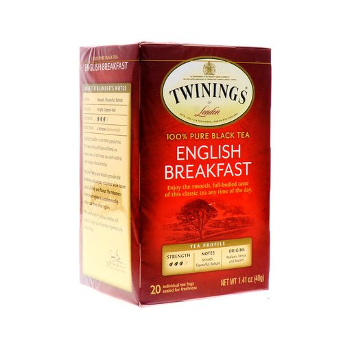 Te Twinings English Breakfast 20 Un