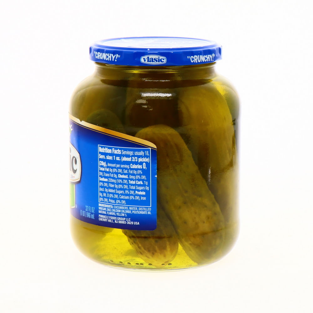 Pepinillos Vlasic Kosher 32 Oz La Colonia