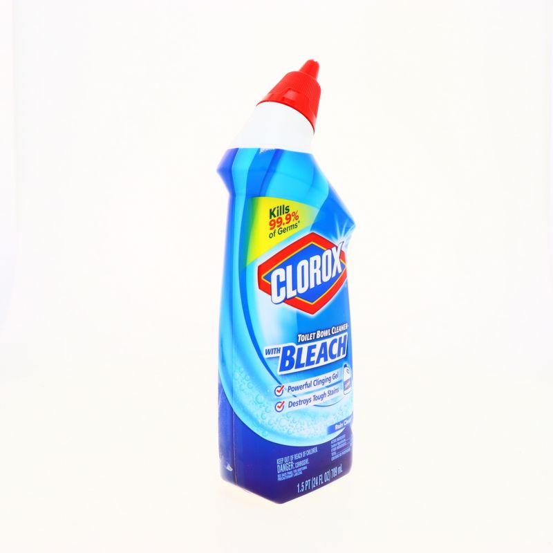 Limpiador de baño clorox con cloro aroma rain clean 709 ml