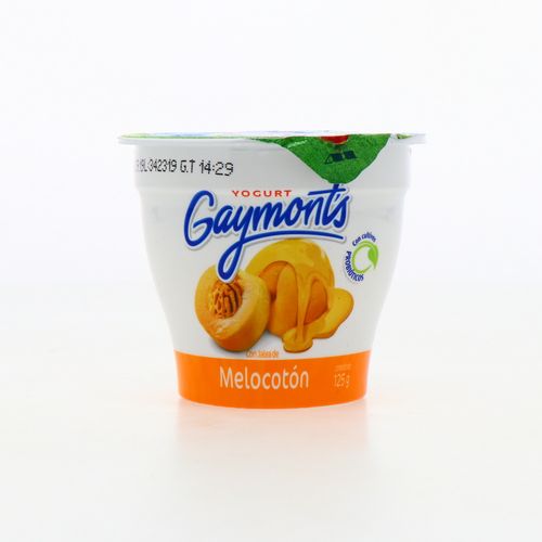 Yogurt Gaymont´S Con Jalea De Melocotón 125 Gr