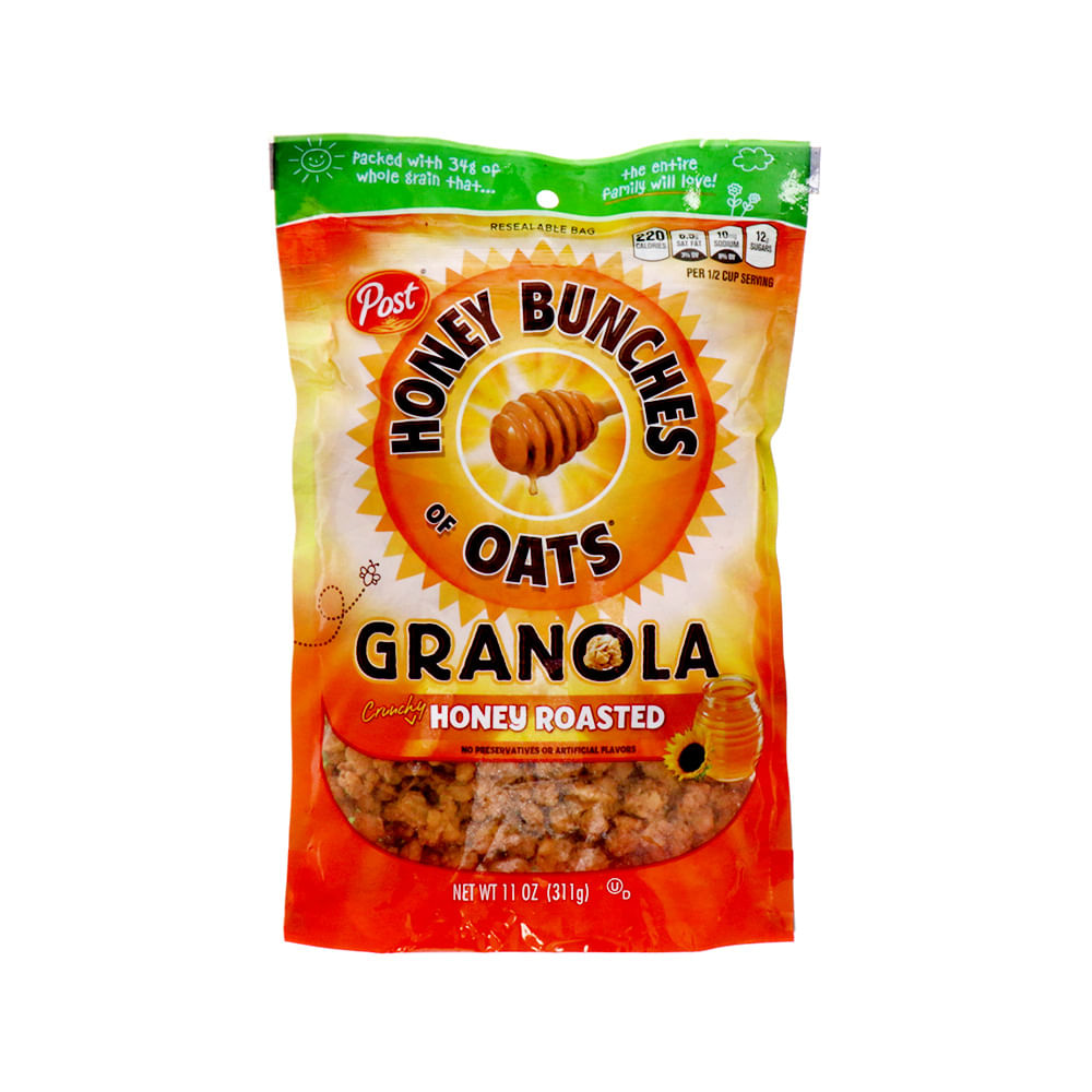 Granola Post Honey Bunches Oats 11 Oz