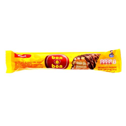 Chocolate Bon O Bon De Maní Barra 48 Gr