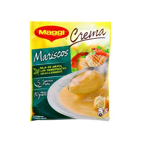 Crema Maggi De Mariscos 80 Gr